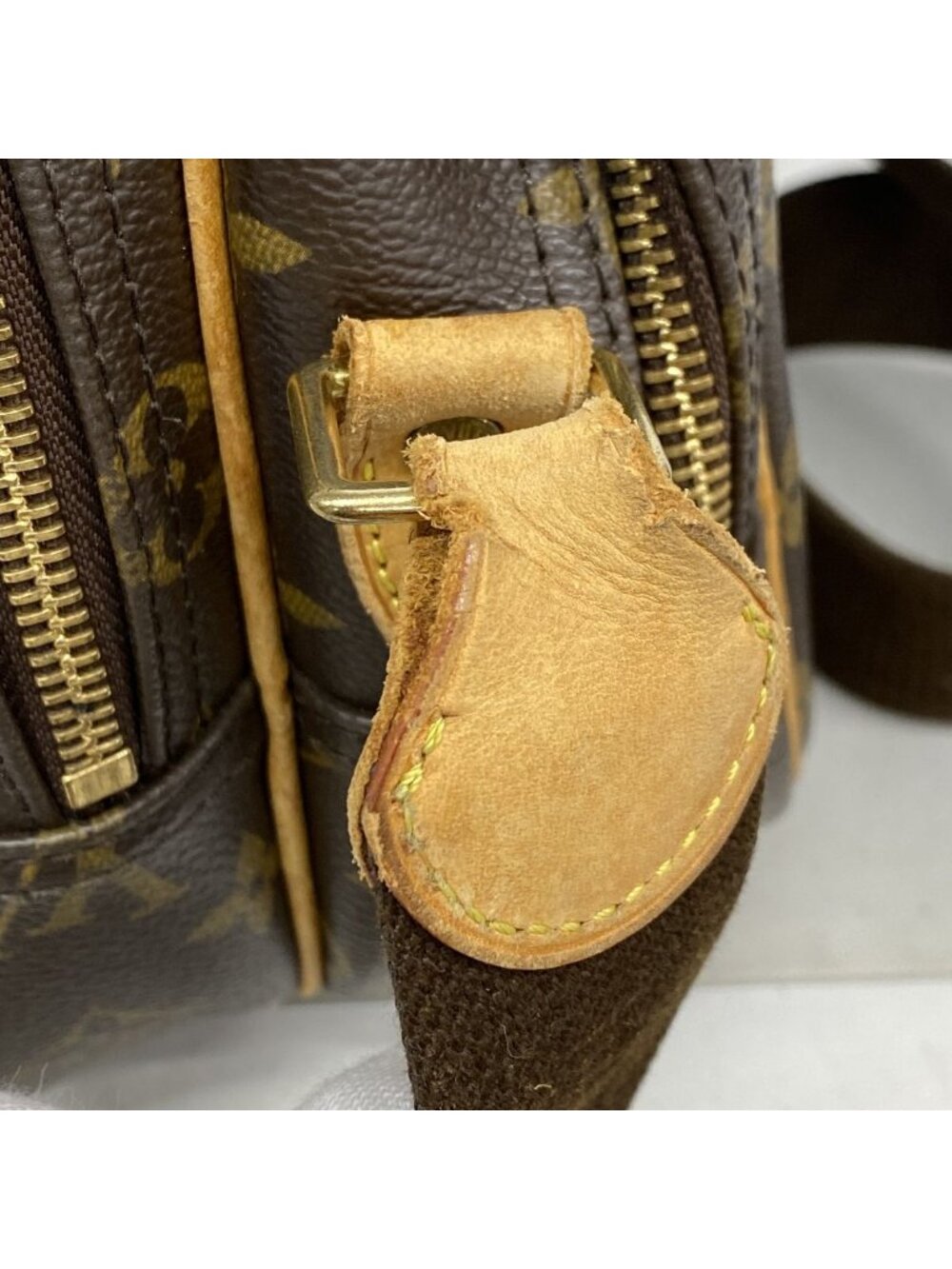 Louis Vuitton Shoulder Bag Monogram Reporter PM Brown - Picture 8 of 10